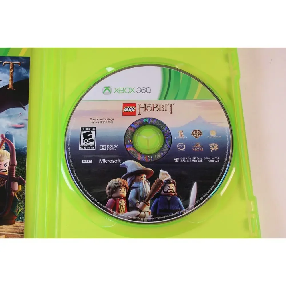 LEGO the Hobbit (Microsoft Xbox 360, 2014) Authentic, complete, Tested/Works
